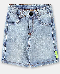 BERMUDA EM JEANS INFANTIL MASCULINA (AZUL) UP BABY REF44707
