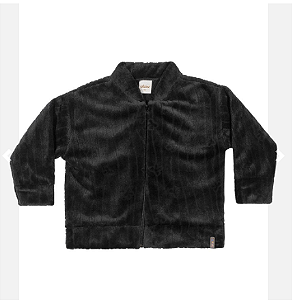 Jaqueta Feminina Infantil em Plush - Com Ziper - Elian - Ref 232324