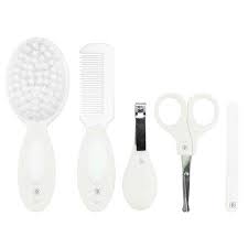 Kit Higiene Infantil Pimpolho 5 peças - Branco - Ref 300382-01 - Pimpolho