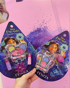 Paleta De Sombra, Batom e Brilho - Disney Encanto - Fenzza