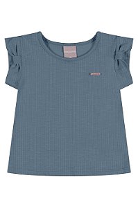Blusa Infantil Menina - Ribana - Manga Curta - Cores - Colorittá - Ref 73418