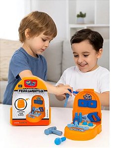 Kit De Ferramentas - Infantil Maleta Portátil - Com Acessórios - Will Kids
