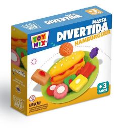Kit Massinha de Modelar - Toymix com Moldes e Cores - de Comidas