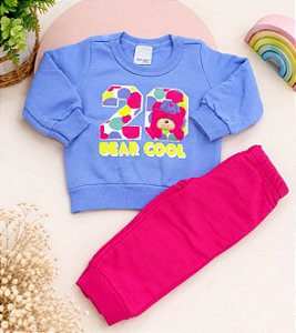 Abrigo Feminino Bebê Moleton - Malwee Kids - Ref 91399