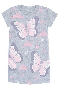 Vestido Manga Curta Bebe Infanti Ref 47459
