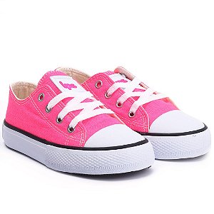 Tênis Feminino LPS STAR by World Colors -Rosa Neon REF713001