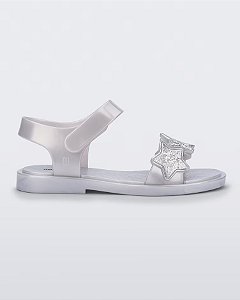 Mini Melissa Sparkly Baby-Branca REF35779