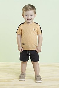 Conjunto Masculino Infantil Camiseta e Short Colorittá - Ref 70081