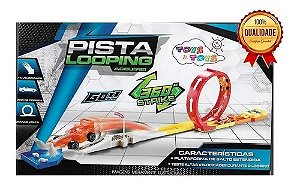 Brinquedo Pista Looping Acelere 360° Strike Toys&Toys