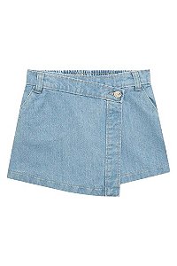 Short Saia em Jeans Arkansas  Infanti REF65728