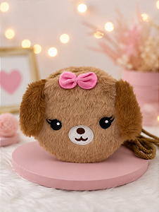 Bolsa Infantil de Pelúcia – Fofura e Praticidade
