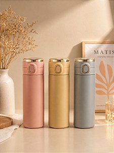 Garrafa Térmica - 500 Ml Com Canudo - Vacuum CUp