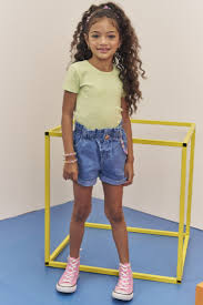 Blusa Feminina Infantil em Canelado Maui com Gliter - Ref 74019 - Infanti