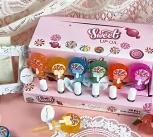 Gloss Lip Oil - Sweets - Amor Anjo - Pirulitos