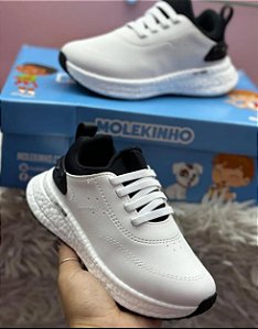 Tênis Esportivo Molekinho Infantil Masculino - Ref 2866.101 Np Rustico