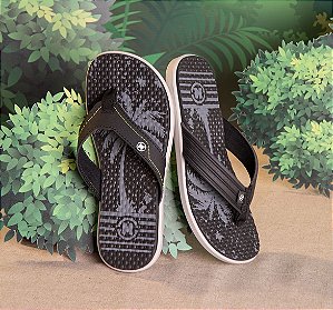 Chinelo Masculino Infantil Dedo Preto - Ref 2426.100 - Molekinho
