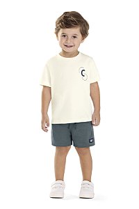 Conjunto Infantil Masculino Camiseta E Bermuda -Colorittá - Ref 72213