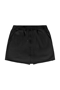 Short-Saia Básico Juvenil (Preto) - Ref 31881 Gloss