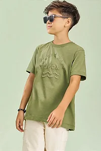 Conjunto de Camiseta em Meia Malha e Bermuda Linho Santorini com Elastano - Ref 78631 Johnny Fox