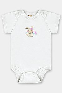 Conjunto Masculino Body Manga Curta em Suedine e Short  - Ref 45650 - Up Baby