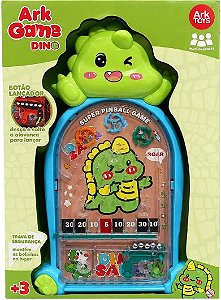 Brinquedo - Jogo Ark Game Pinball Dino - Ark Toys