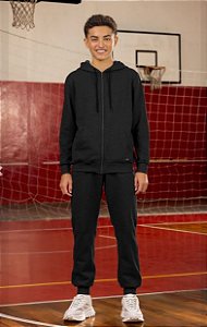 Calça Moleton Flanelada Unissex Masculina Juvenil - Elian Beats - Ref 261122