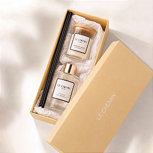 KIT Difusor + Vela Aromática LUXO