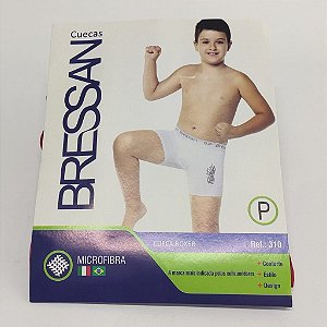 CUECA BRESSAN BOXER POLIAMIDA/ELASTANO 310 MASCULINA