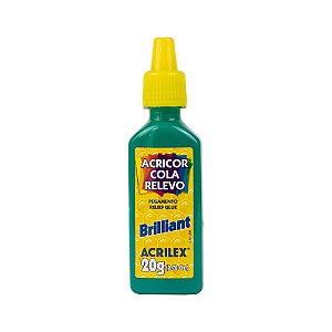 COLA ACRILEX CRYSTAL RELEVO BRILLIANT 20 GR 2291-P