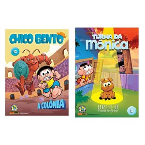 LIVRO ATACADO GIBI TURMA DA MÔNICA 3444-P