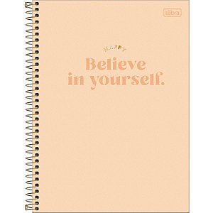 CADERNO TILIBRA UNIVERSITÁRIO 01 MATÉRIA CAPA DURA HAPPY 80 FOLHAS 3639-P