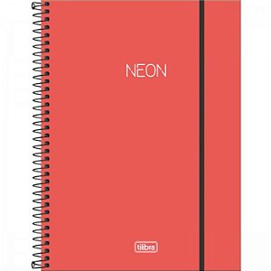 CADERNO TILIBRA UNIVERSITÁRIO 01 MAT C DURA NEON C/ELÁSTICO 80FLS 4783-P