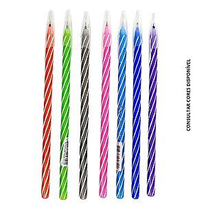 CANETA CIS ESFEROGRÁFICA SPIRO 0,7MM PONTA AGULHA (UNIDADE) 17677-P