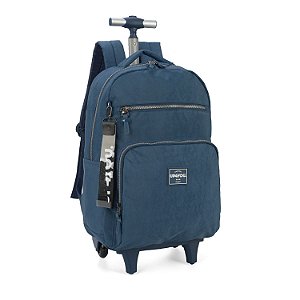 MOCHILA MAXLOG MC51614UP COM RODINHA/CARRINHO LISA NYLON 22352-P (CORES SORTIDAS)