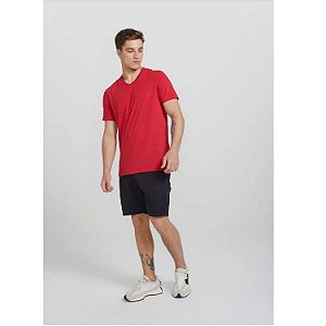 CAMISETA HERING MANGA CURTA 022BRVT COMFORT WORD GOLA V LISA