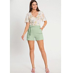 SHORT LUNENDER VISCOSE 45265 ALFAIATARIA FEMININO