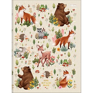 CADERNO TILIBRA BROCHURÃO CAPA DURA (G) LOVELAND 80 FOLHAS 3127-P (CORES SORTIDAS)