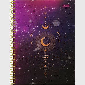 CADERNO FORONI UNIVERSITÁRIO 15 MATÉRIAS CAPA DURA COSMOS 240 FOLHAS 1410-P (CORES SORTIDAS)
