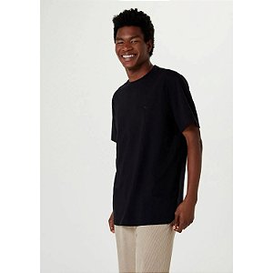 CAMISETA HERING MC 4FEFN10 COMFORT WORD BORDADA