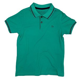 POLO OGOCHI KIDS MANGA CURTA 007006004-5430 SLIM PIQUET COM VIVO