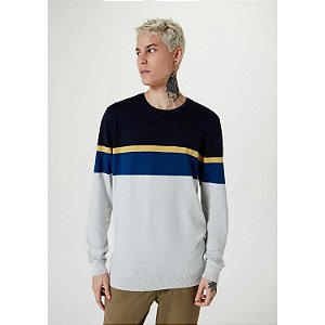 BLUSÃO HERING TRICO KG3H CARDIGAN CARECA MASCULINO