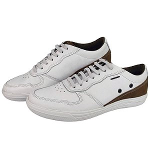 TÊNIS PEGADA CASUAL 110404-01 COURO MASCULINO