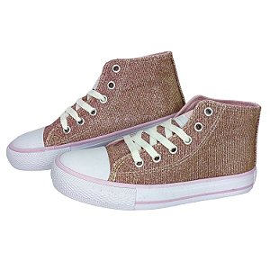 BOTA WORLDCOLORS BASKET 717002.319 STAR LONA GLITTER INFANTIL FEMININA