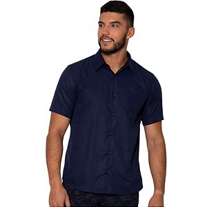 CAMISA PITT MANGA CURTA 08889-0002 SLIM ALGODÃO XADREZ MASCULINA