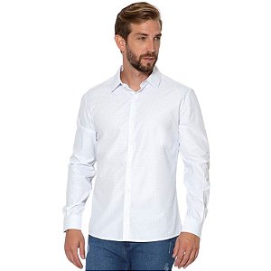 CAMISA PITT MANGA LONGA 08902-1002 SLIM MISTA XADREZ MASCULINA