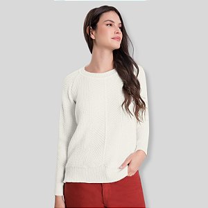 BLUSA LUNENDER MANGA LONGA 66462 TRICÔ FEMININA