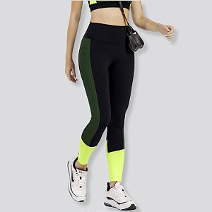 CALÇA GRAPHENE POLIAMIDA G0824 FITNESS COM RECORTE FEMININA