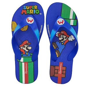 CHINELO GRENDENE DEDO IPANEMA SUPER MARIO 27161 MASCULINO