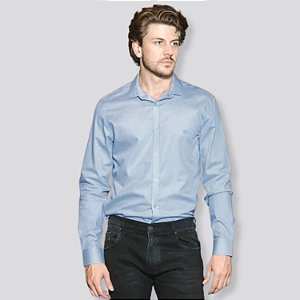 CAMISA LEE MANGA LONGA 8008L SLIM ALGODÃO MASCULINA