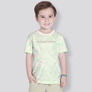 CAMISETA ALAKAZOO MANGA CURTA 45894 COMFORT MALHA ESTAMPA MASCULINA INFANTIL